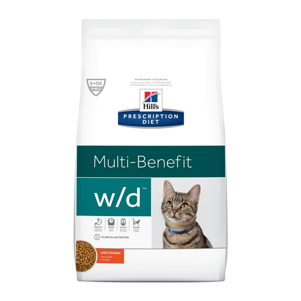 HILL's Cat PD Digestive-Weight Management w-d Chicken - 1.81kg
