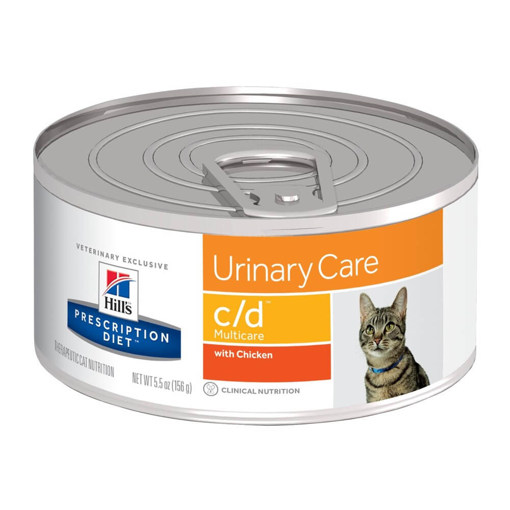 HILL's Cat PD Urinary Care c-d Multicare Chicken - 156g