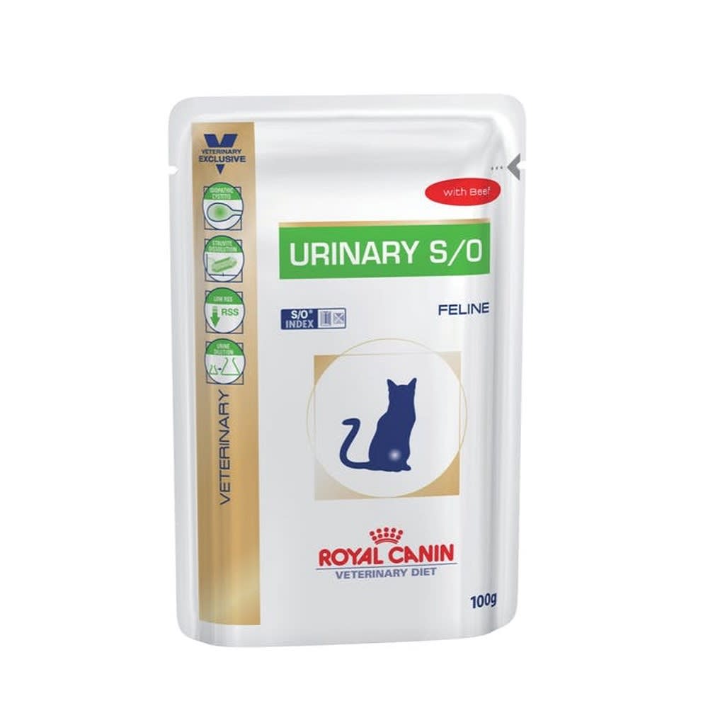 ROYAL CANIN Cat VD Urinary Beef en Sobre - 100g