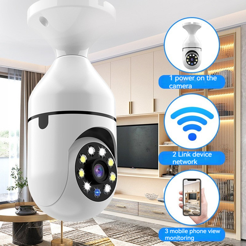 Kamera CCTV mentol WiFi 360° KAIZEN