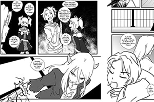 Portfolio for Manga / Anime-style Comics