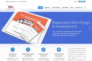 Portfolio for Website Design in Wordpress