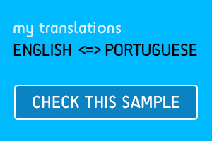 Portfolio for Translation: Portuguese to English