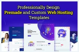 Portfolio for Premade and Custom Web Hosting Design