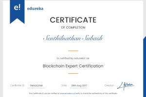 Portfolio for Blockchain and Smart Contract Developmen