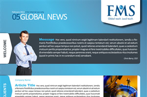 Portfolio for Newsletter Design