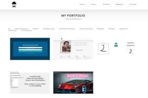 Portfolio for full stack python powered Django website