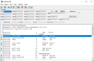 Portfolio for 68K assembly language programming