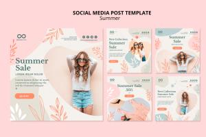 Portfolio for social media marketing post design