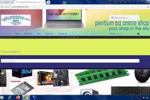 Portfolio for pentiumbdshop.com