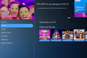 Portfolio for IPTV app development