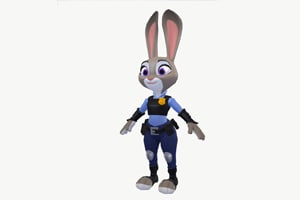 Portfolio for 3d character modeling