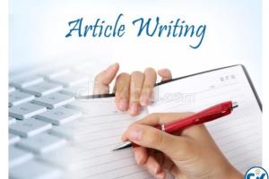 Portfolio for Article writing