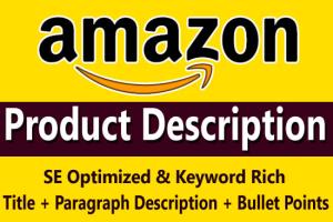Portfolio for I Will Write Amazon Product Description