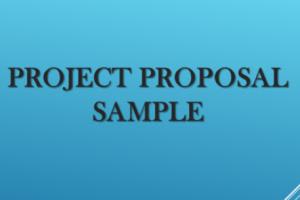 Portfolio for Project Proposal Writing