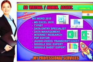 Portfolio for Professional Admin Assistant