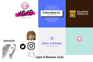 Portfolio for Graphic Design - Logo & Business Cards