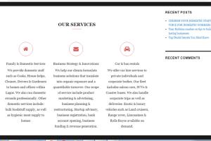 Portfolio for Responsive WordPress Website Design