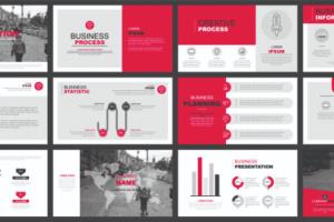 Portfolio for PowerPoint Presentation, Animation