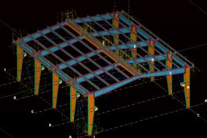 Portfolio for Tekla structures and shop dwg