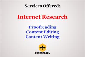 Portfolio for Internet Research, Content Editing