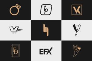 Portfolio for Professional Modern Minima Logo Design