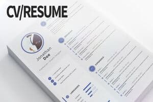 Portfolio for Resume/CV Writing