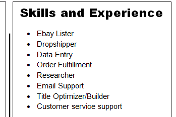Portfolio for Customer Support Representative