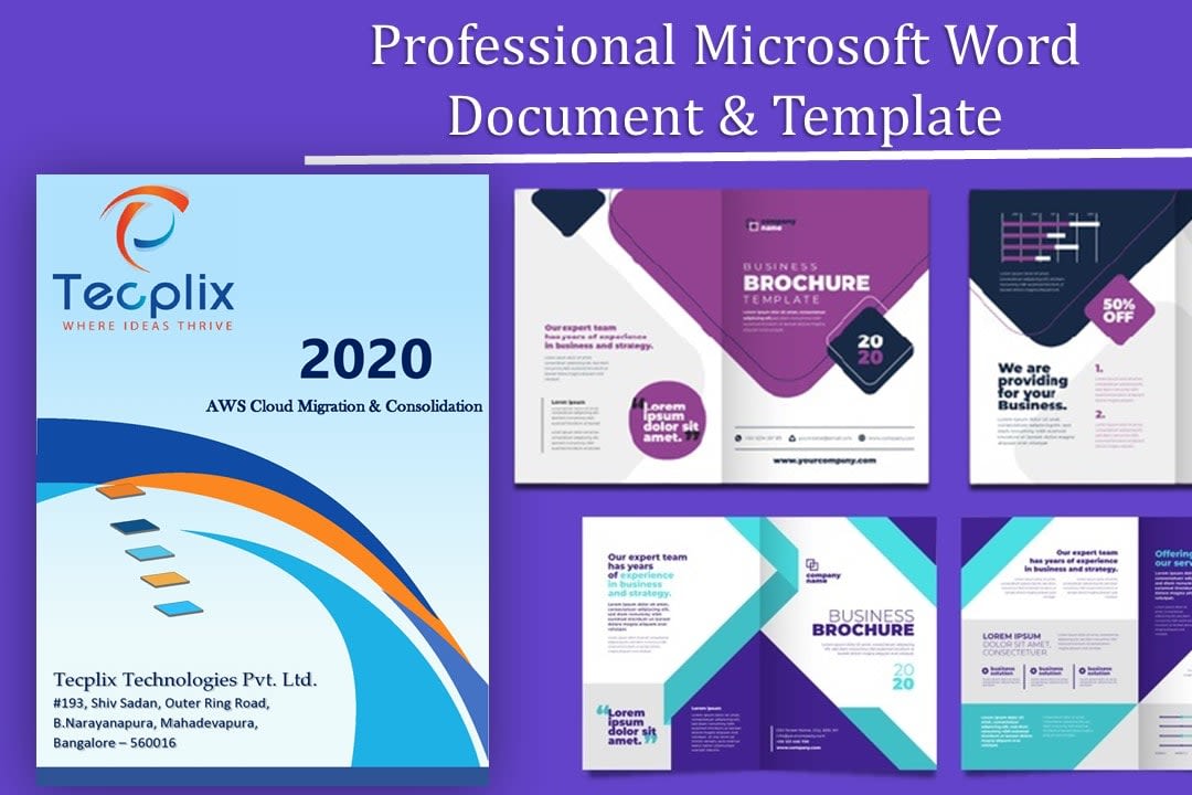 Portfolio for Microsoft Word Document Design