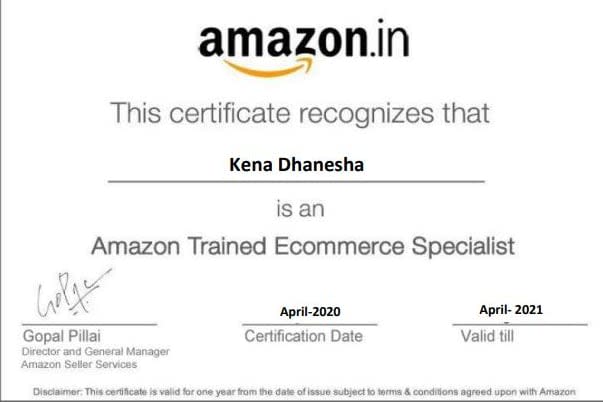 Portfolio for Amazon Seller Central Expert