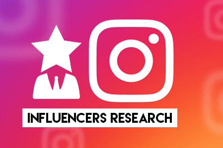 Portfolio for influencer research