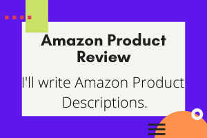 Portfolio for Amazon Product Description