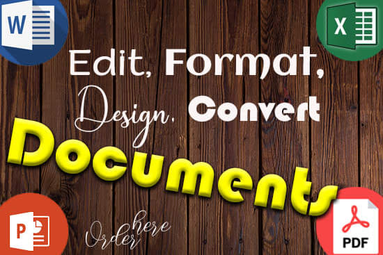 Portfolio for Convert PDF to Word | PDF to Excel