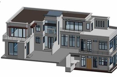 Portfolio for Revit house model