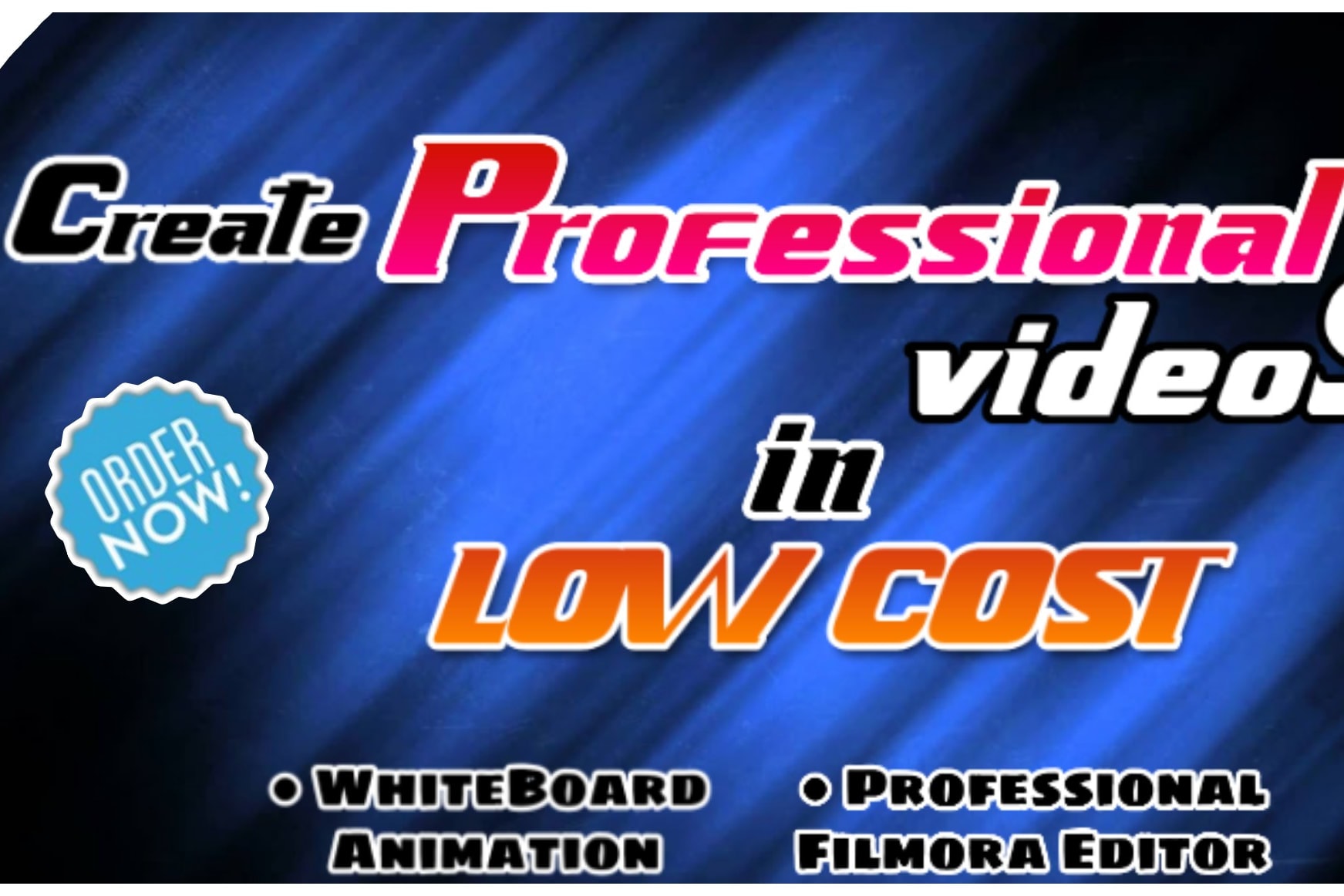 Portfolio for Professional Video Editing