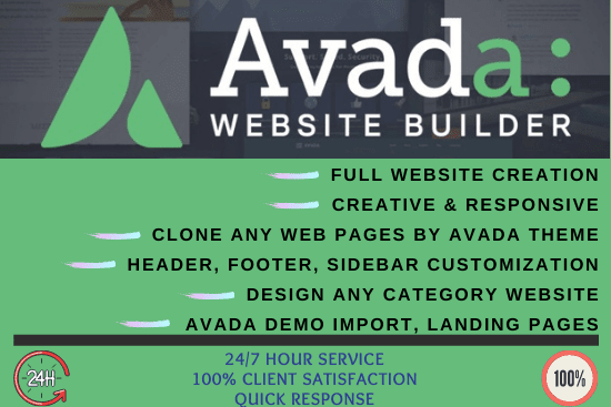 Portfolio for Customize Wordpress Avada Theme