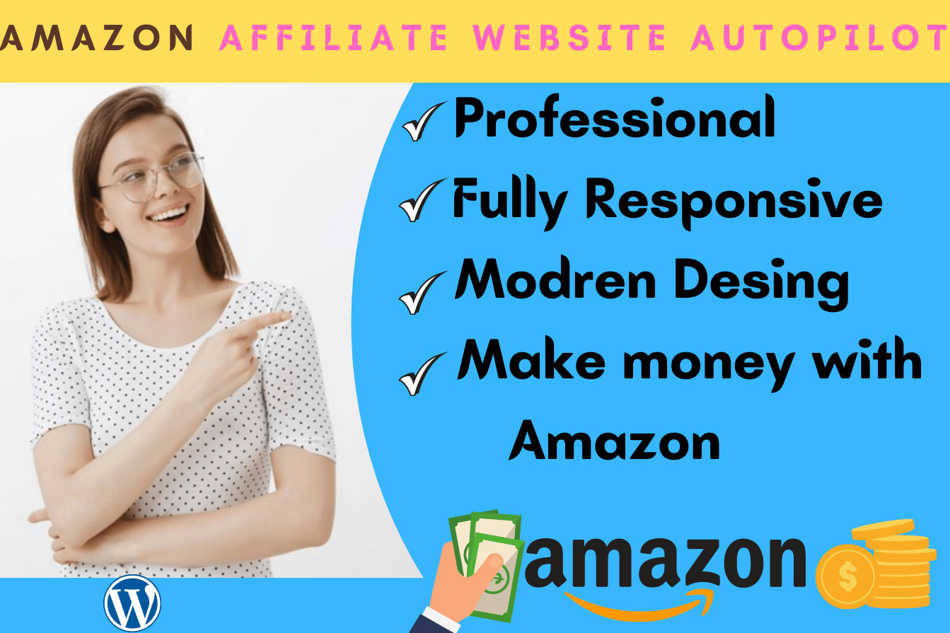 Portfolio for Amazon affiliate WordPress website