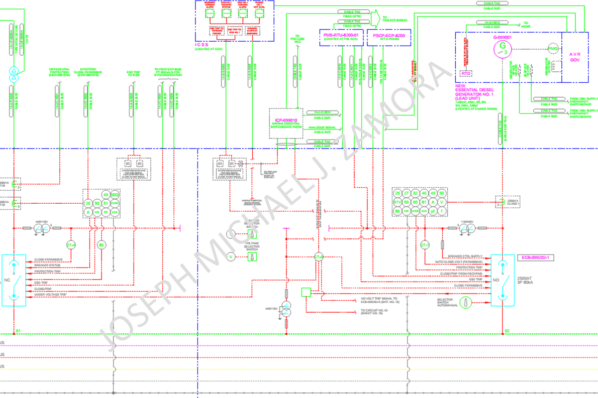 Portfolio for AutoCAD Electrical / Instrumentation