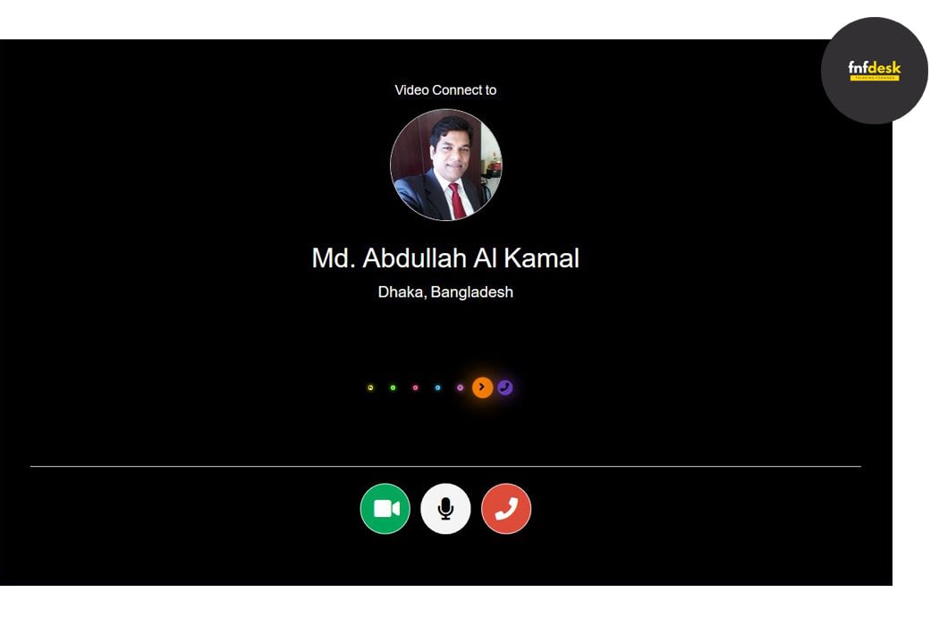 Portfolio for Video Calling (for Website/Apps)