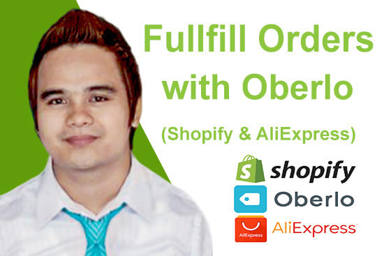 Portfolio for Shopify Expert, Oberlo Order Fulfillment