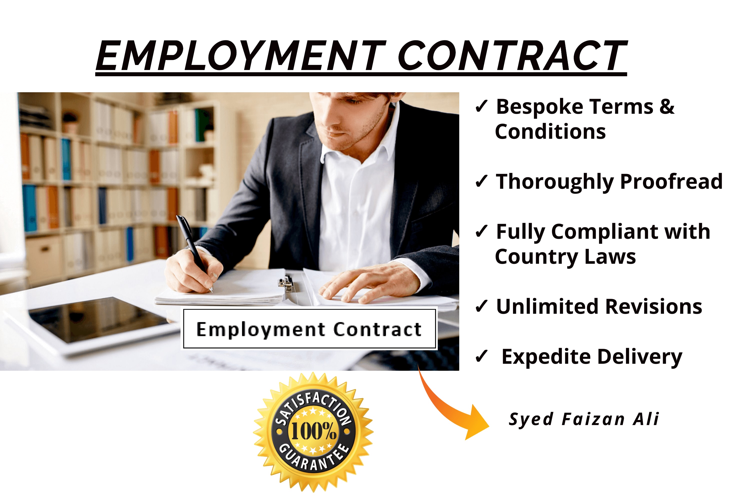 Portfolio for Draw up an Employment Contract