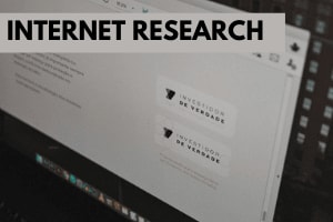 Portfolio for Web Research | Internet Research