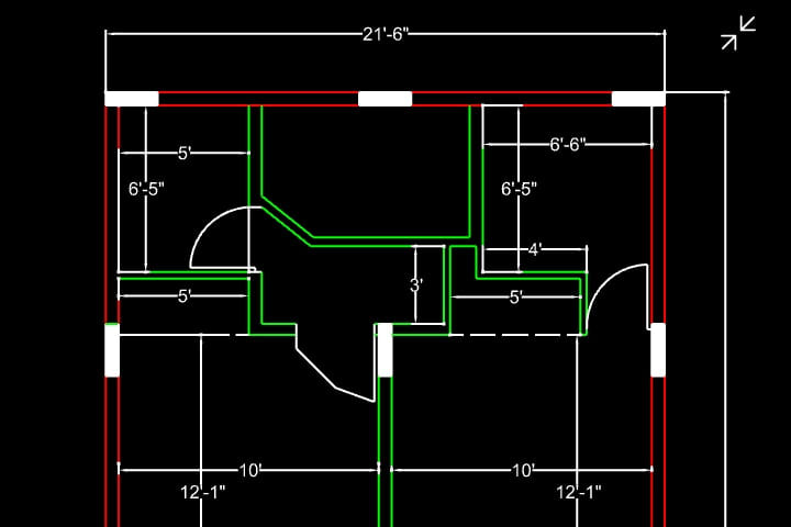 Portfolio for Autocad 2D plans