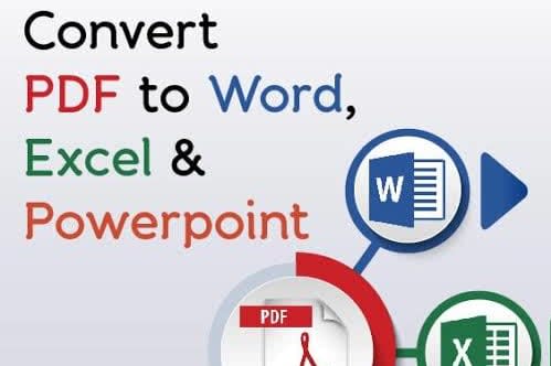 Portfolio for PDf conversion, Pdf Editing,PDF FIllable