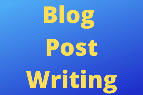 Portfolio for Blog Post Writing