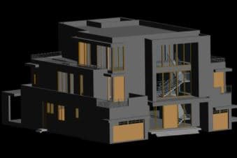 Portfolio for 3D Modeller (Revit-Autodesk software)