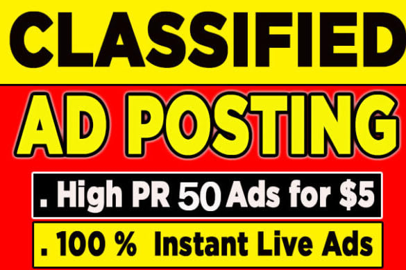 Portfolio for I will do classified ads posting