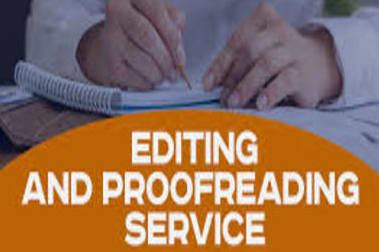 Portfolio for PROOFREADING AND EDITING