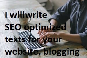 Portfolio for blogging site, articles, content