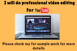 Portfolio for Youtube Video Editing